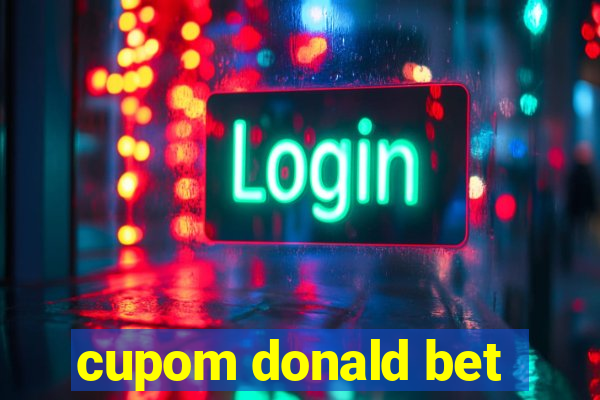 cupom donald bet